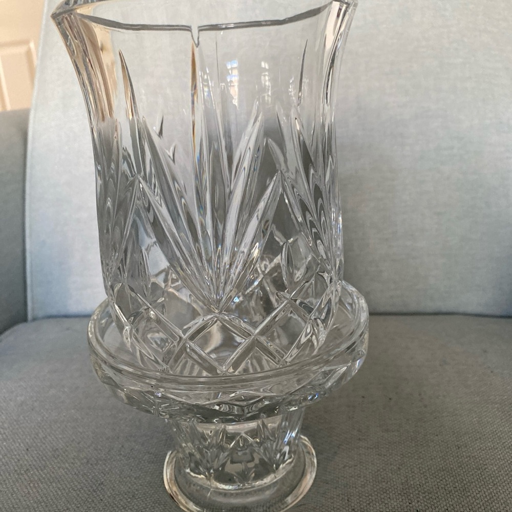 Princess 2-piece crystal candle lamp
